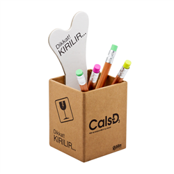 Desk Pen Holder with Die Cut